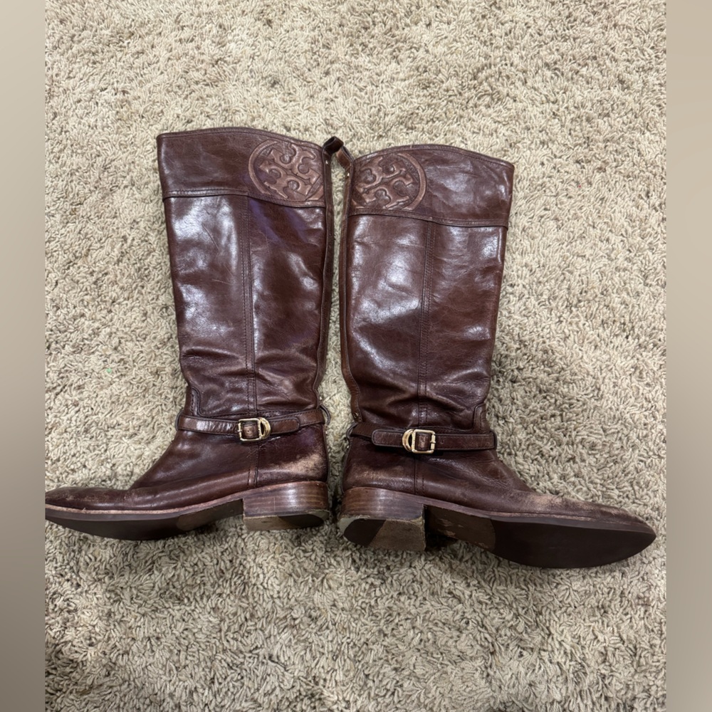 Tory Burch riding boots 9.5